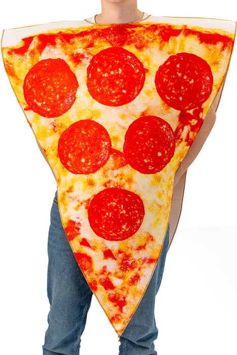 "Pizza" Kostüm für Erwachsene 614033 | Mehrfarbig - Einheitsgröße