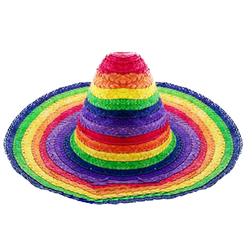 Sombrero "Santiago" Ø 50 cm | Strohhut zum Mexiko Kostüm