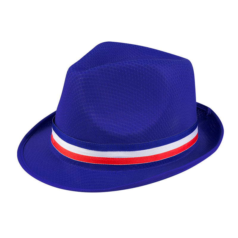 Hut Trilby "Frankreich" | Blau