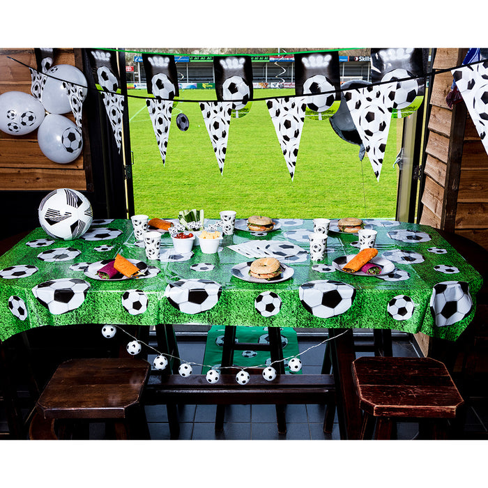 Teppich Fußball 450 x 60cm Grün