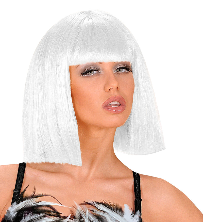 Damen Longbob Perücke "Showgirl" | Weiß