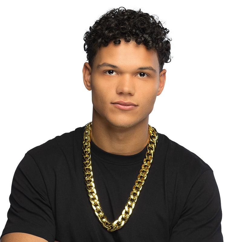 Glieder Halskette zum Pimp-Kostüm | Gold