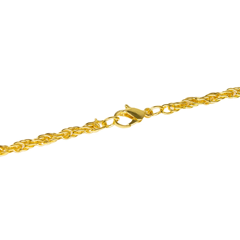 Geldsack mit Dollar Zeichen Halskette | Gold