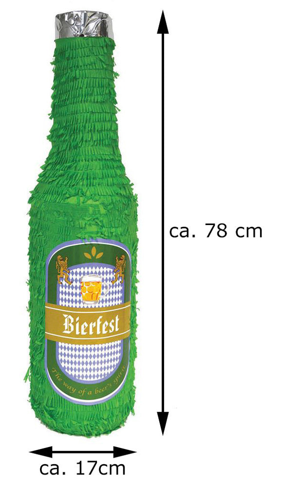 Pinata "Bierfest Bierflasche" | 20x20x76cm