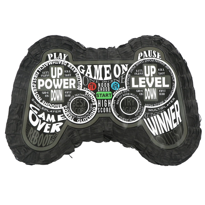 Pinata "Game Controller" Schwarz | 28.8x7.5x42.8cm