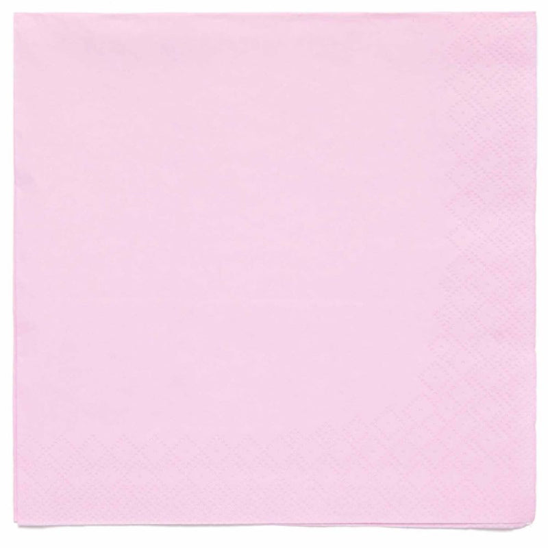 20 Servietten Unifarben 33 x 33 cm | Marshmallow