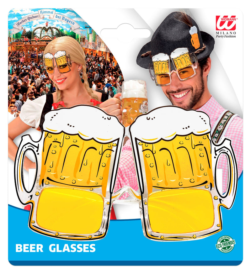 Bierfest Partybrille Bierbrille | Gelb