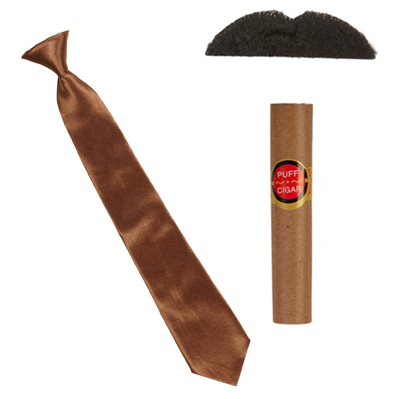 20er Jahre Gangster Set 5-tlg. | Braun