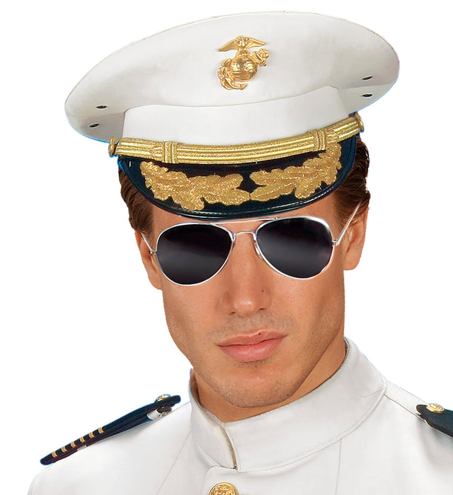 Pilotenbrille mit getönten Gläsern | Silber