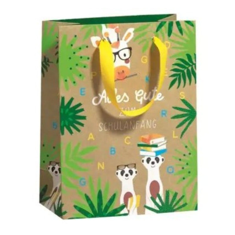 Geschenktüte "Alles Gute zum Schulanfang" | B17x T9,2 x H22,5cm