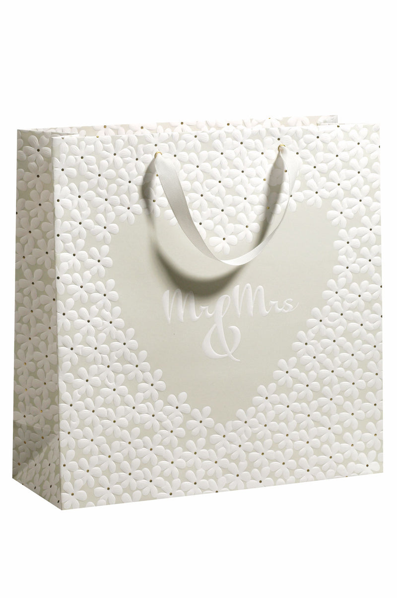 Geschenktüte "Mr & Mrs" | B33 x T12 x H33cm
