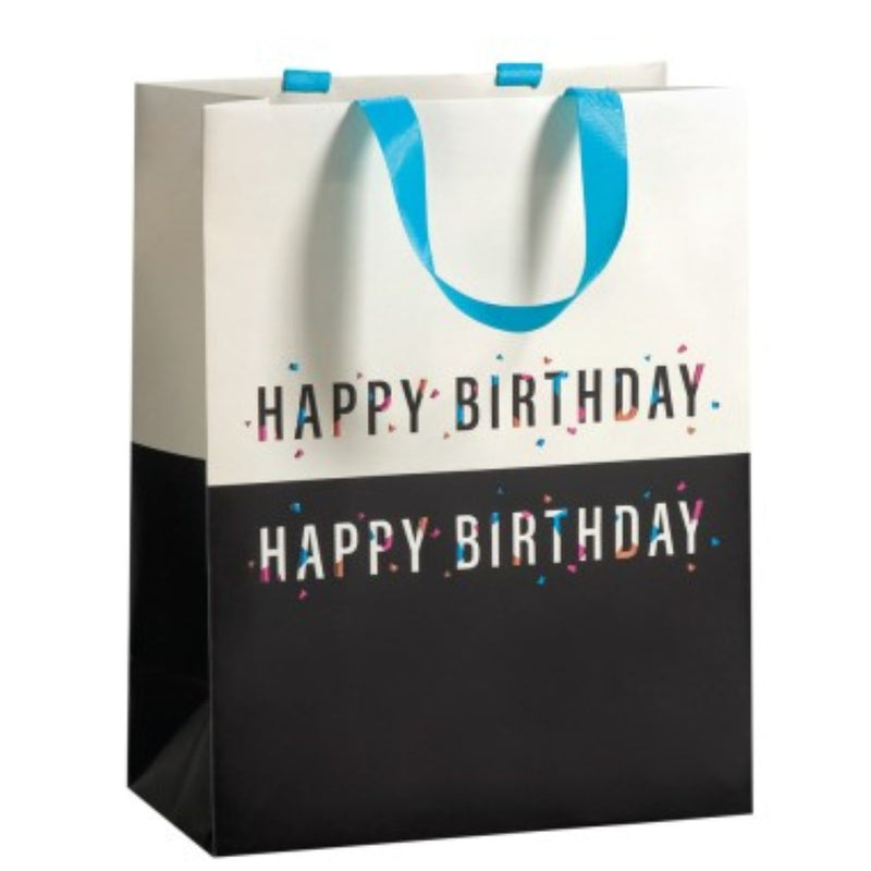 Geschenktüte "Happy Birthday" | B26x T13,5 x H33,5cm