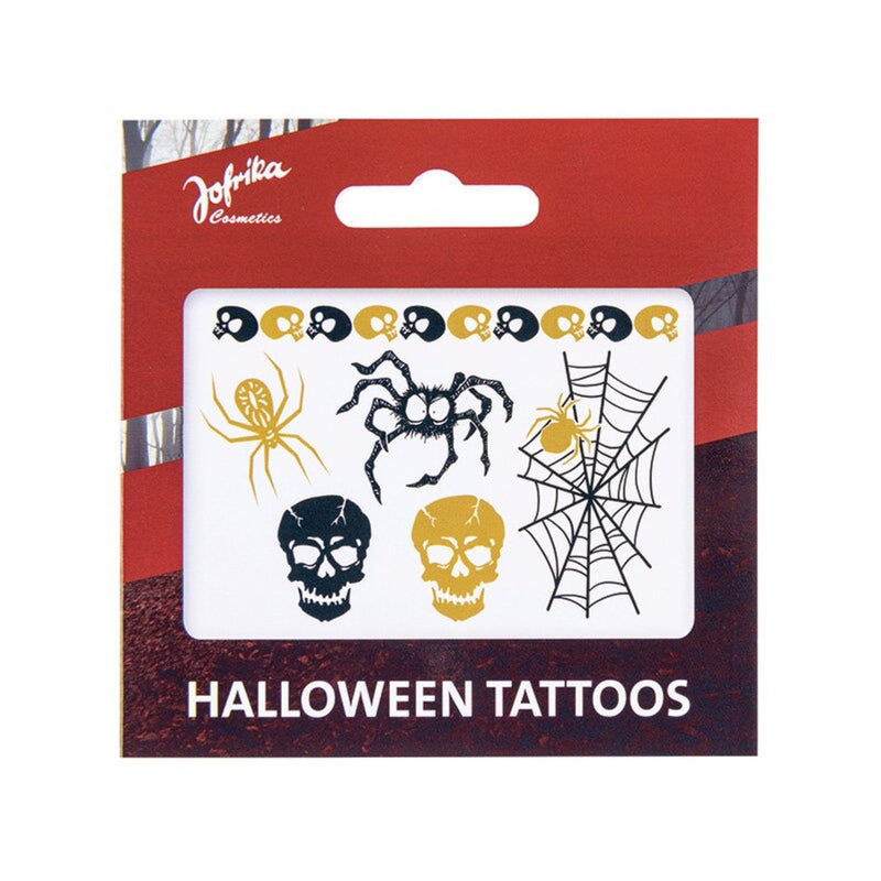 Halloween Tattoos | Schwarz/Gold