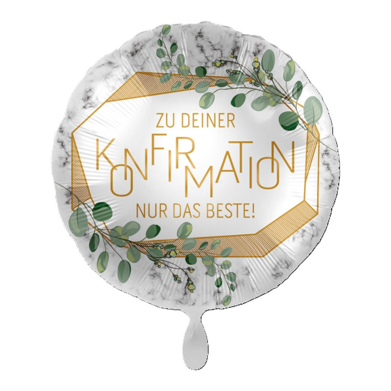 18"/Ø43cm Folienballon  "Zu deiner Konfirmation"