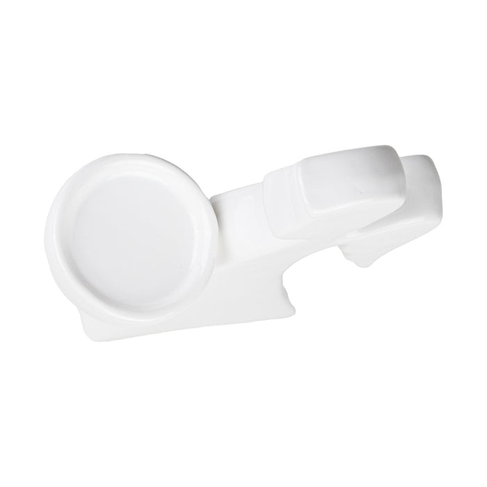 Riffelmacher Engel mit Teelichthalter 18 cm| Porzellan Weiß | Weihnachtsdeko Figur 71258