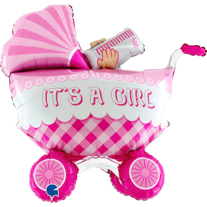 ABC3D Its A Girl Buggy 107 cm