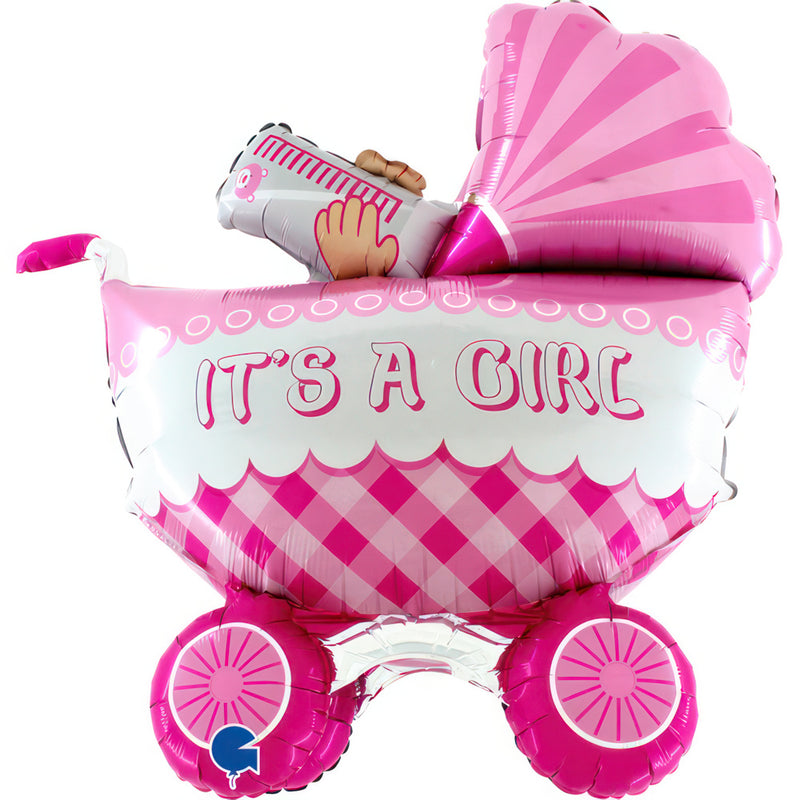 ABC3D Its A Girl Buggy 107 cm
