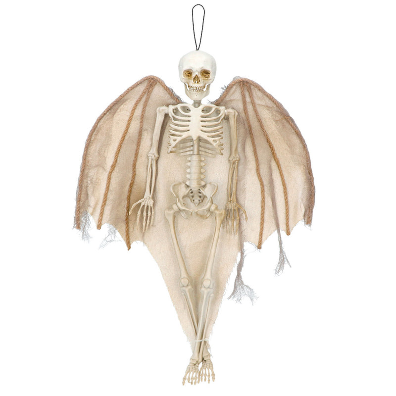 Skelett Hängefigur Engel 40 cm | Halloween Dekoration