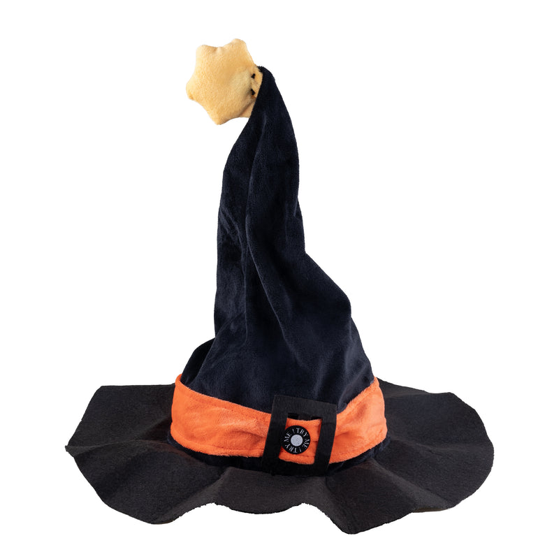 Halloween Deko Hexenhut "Star" Animiert | Schwarz