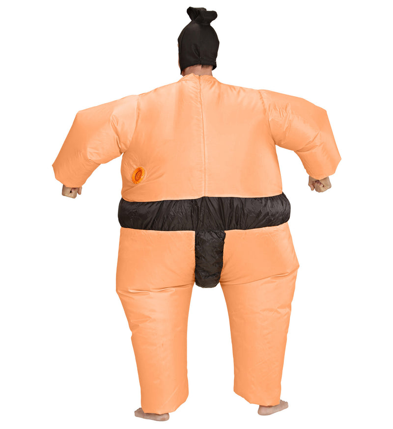 Spaßkostüm "Aufblasbarer Sumo-Ringer" für Erwachsene
