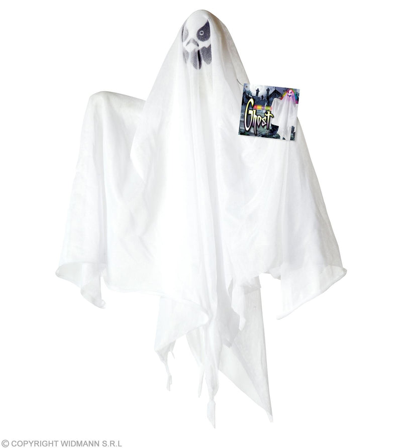 Hängefigur "Gespenst" 50 cm | Farbwechsel Leuchteffekt Halloween Dekoration