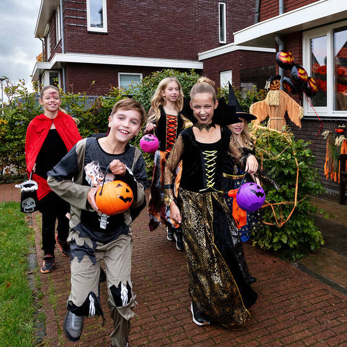 Kostüm Kid Zombie Skelett 7-9 J.