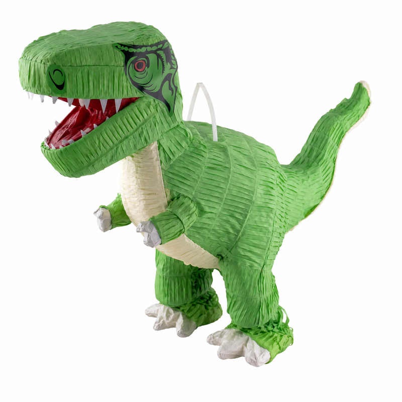 Pinata "Dinosaurier T-Rex" Grün | 31x13x44cm