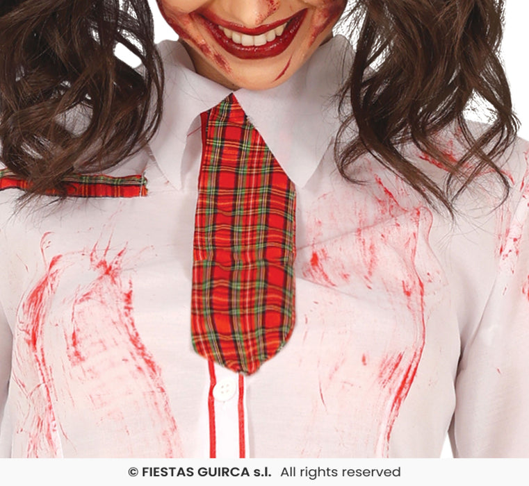 Kostüm Lady Zombie Schulmädchen Gr.M