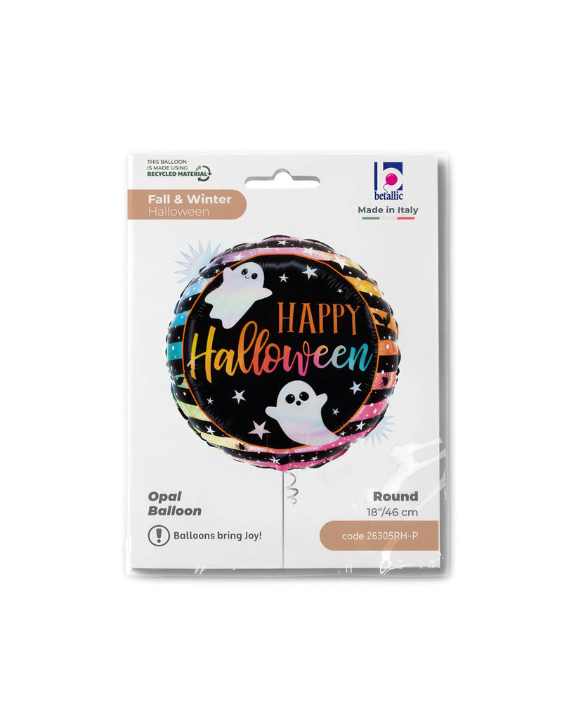 18"/Ø46cm Folienballon "Halloween Opal Pastel"