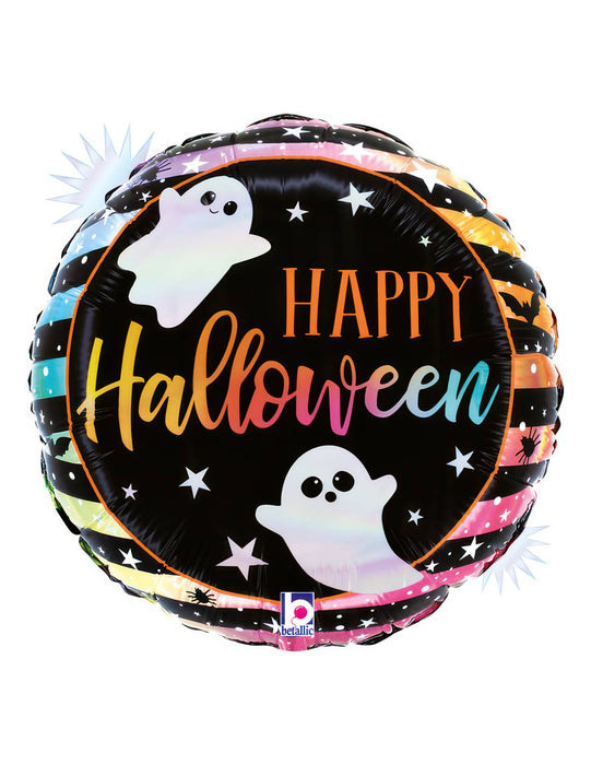 ABC18 Folienballon "Halloween Opal Pastel" | Ø 46 cm