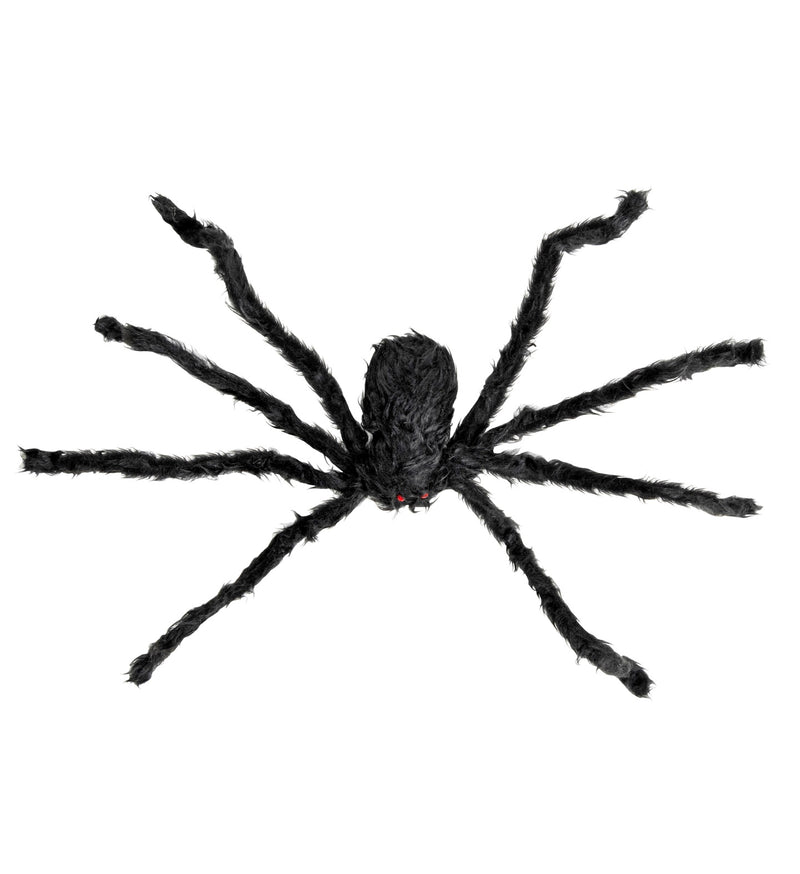 Halloween Dekoration "Riesige Haarige Spinne" - 75 cm | Schwarz