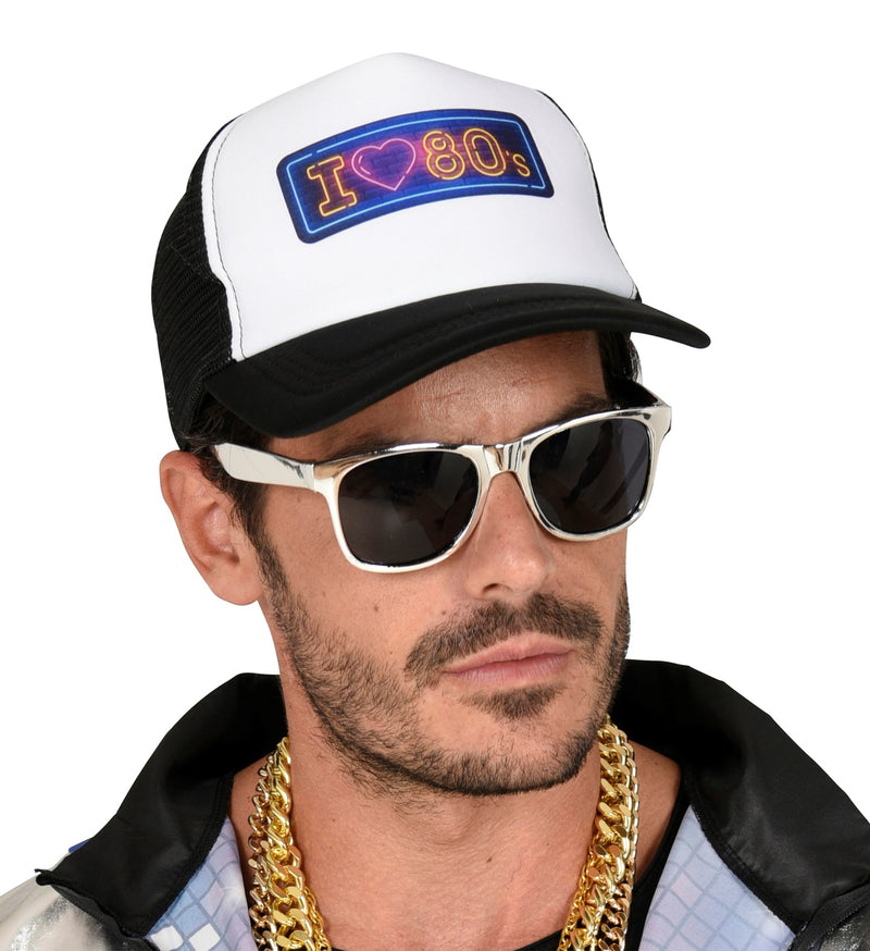 80er Jahre Basecap | 80s Disco Kostüm