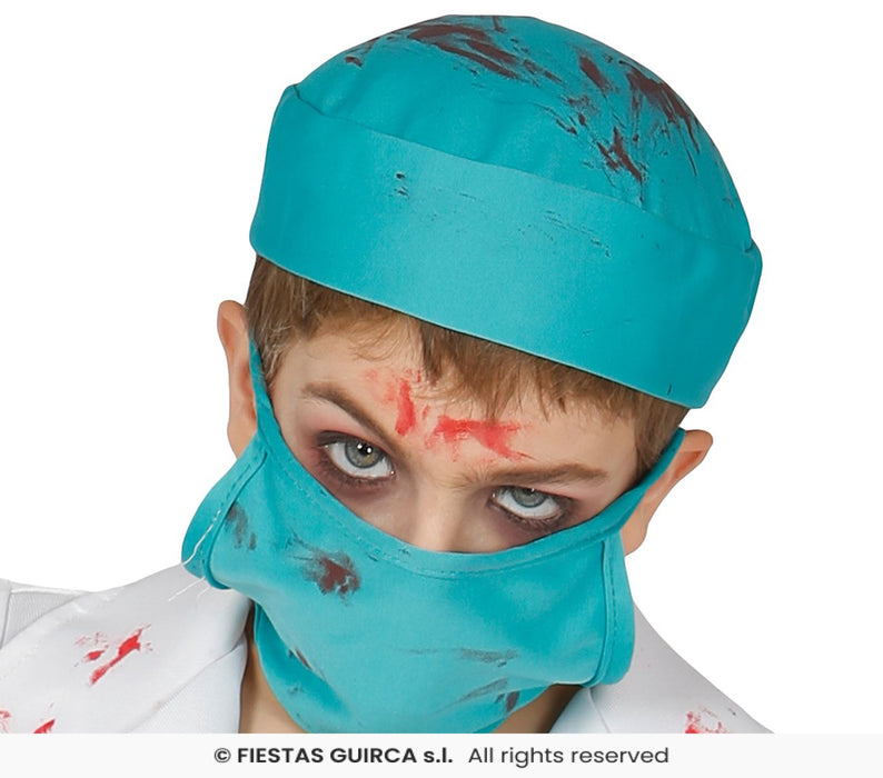 Kostüm Kid Zombie Chirurg 10-12J.