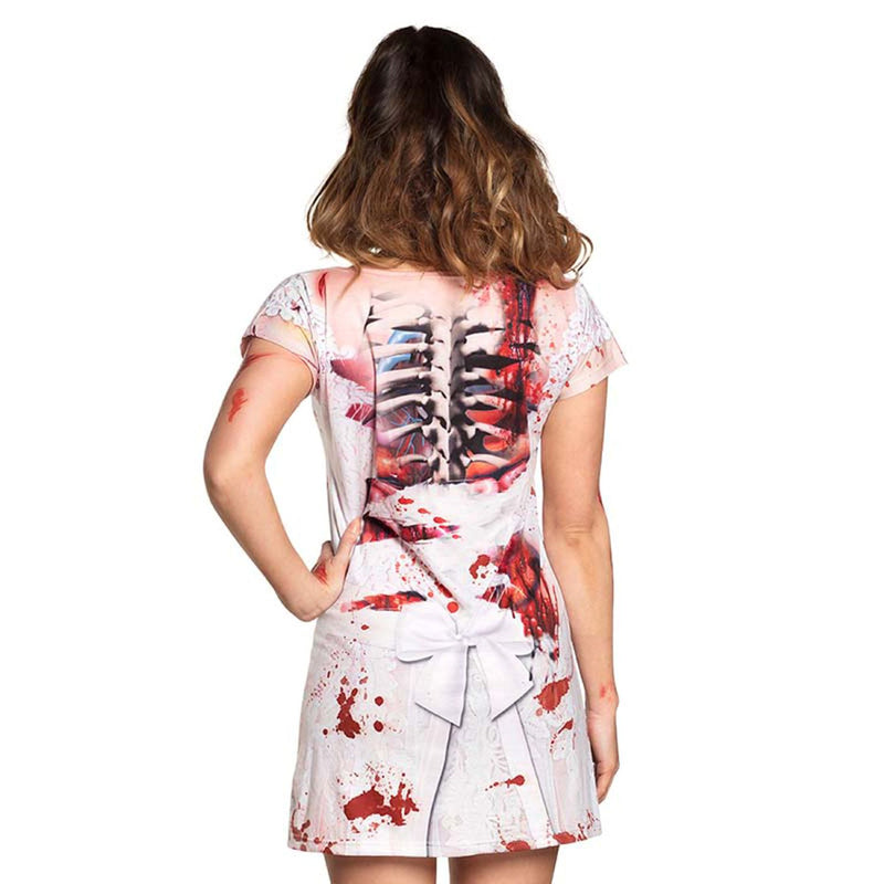 Kostüm Lady Kleid Horror Braut Gr. L