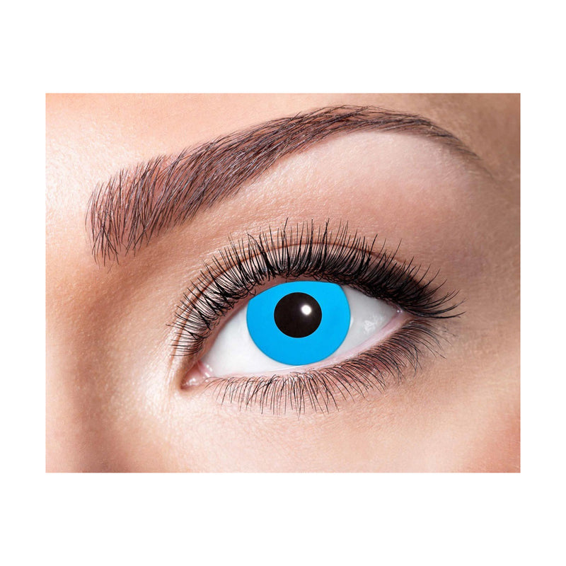 Eyecatcher Motivlinsen - farbige 3-Monats-Kontaktlinsen | m12 - Blue Elfe