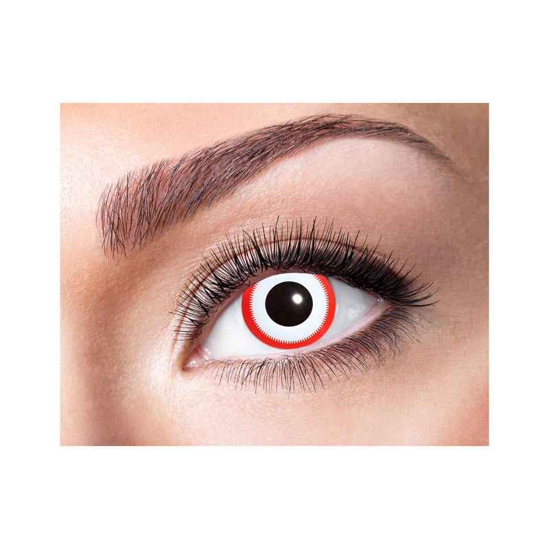 Eyecatcher Motivlinsen - farbige 3-Monats-Kontaktlinsen | m37 - Saw