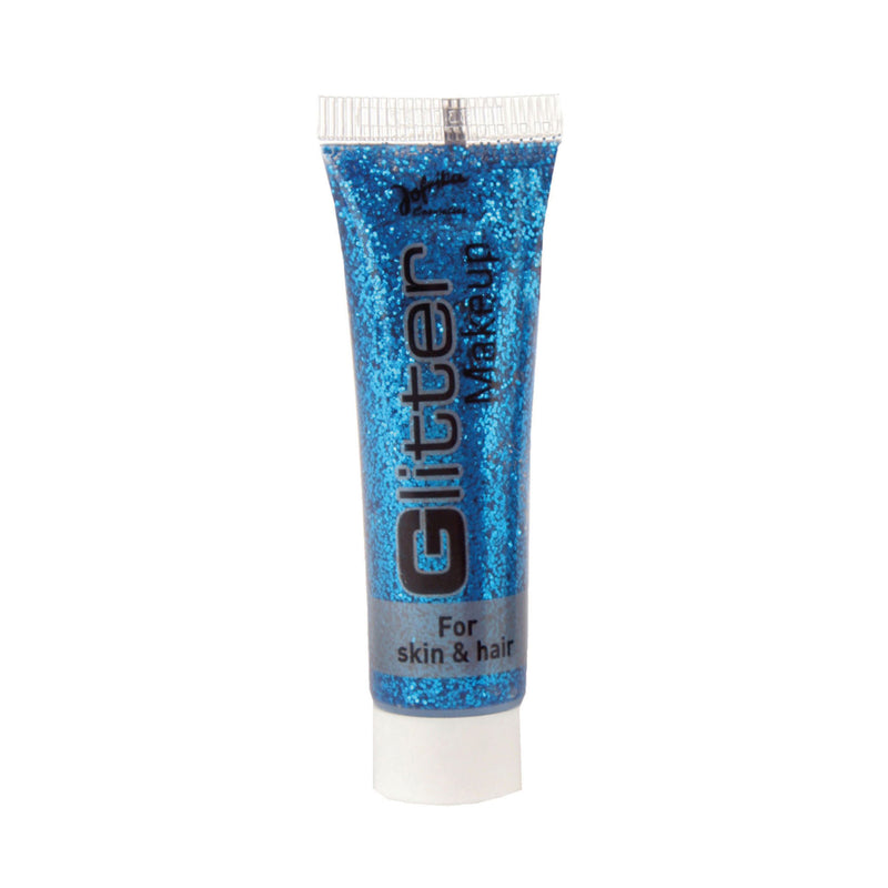 Glitter Make-up für Haut und Haar - 20ml | Blau