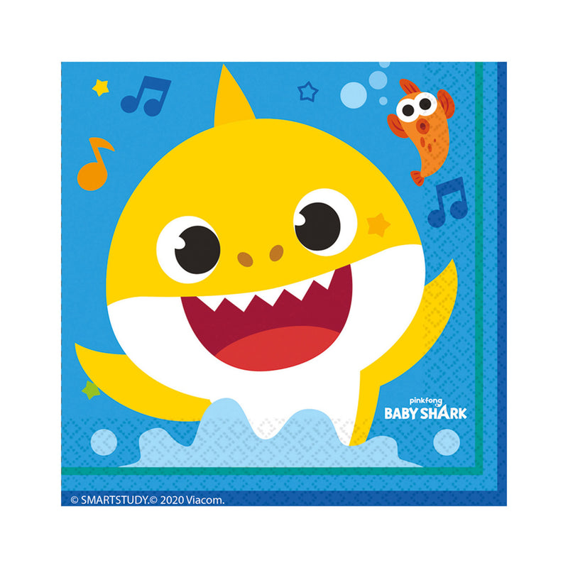 "Baby Shark" | Servietten 16Stk./33x33cm