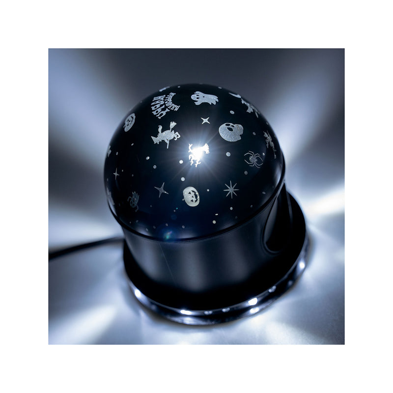 Halloween Discokugel mit Licht und Ton | 12 x 12 x 14 cm Dekoration