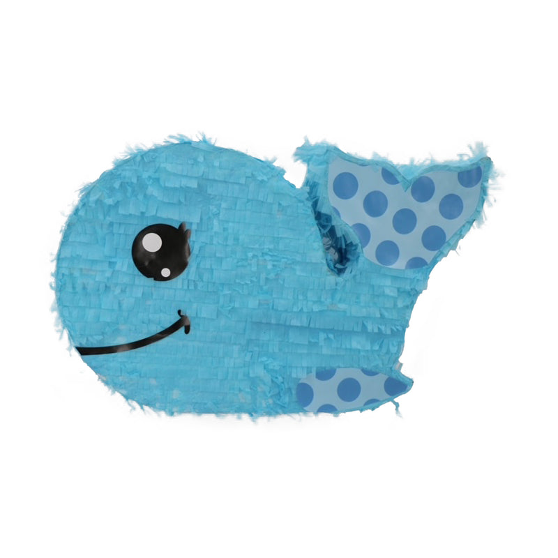 Pinata "Blauer Walfisch" | 42x27x7,5cm