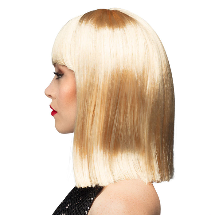 Kurzhaar Damen Perücke "Dance" mit Pony | Blond