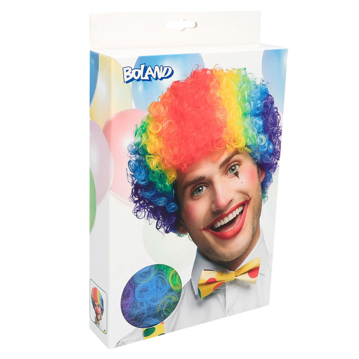 Perücke "Clown Curly" | Bunt