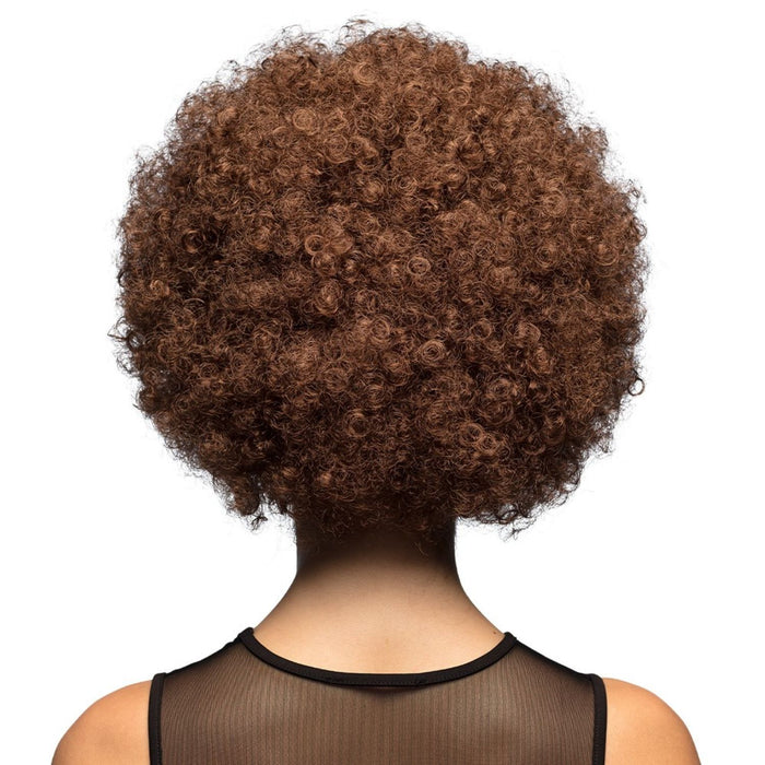 Locken Perücke "Groove" | Braun