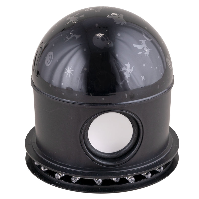 Halloween Discokugel mit Licht und Ton | 12 x 12 x 14 cm Dekoration