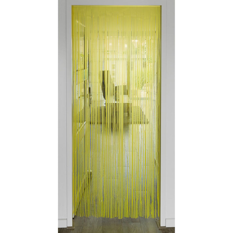 Folienvorhang 100 x 200 cm | Neon Gelb UV
