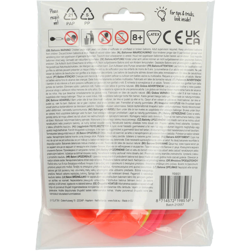 Latexballon Neon 30 cm | 10 Stück