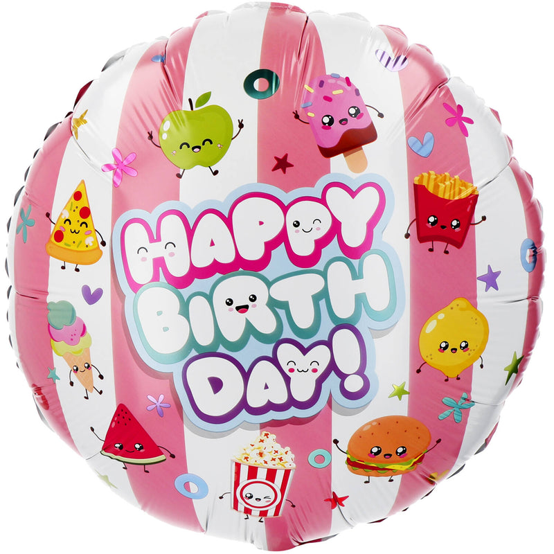18"/Ø45cm Folienballon "Kawaii Party"