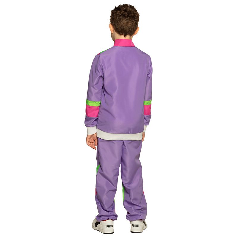 Trainingsanzug "Retro Kid" für Kinder | Lila - UV