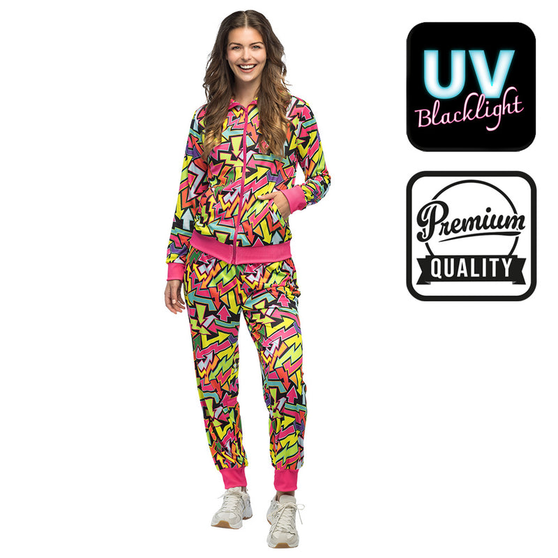 Trainingsanzug "Street Art" für Damen | Mehrfarbig UV