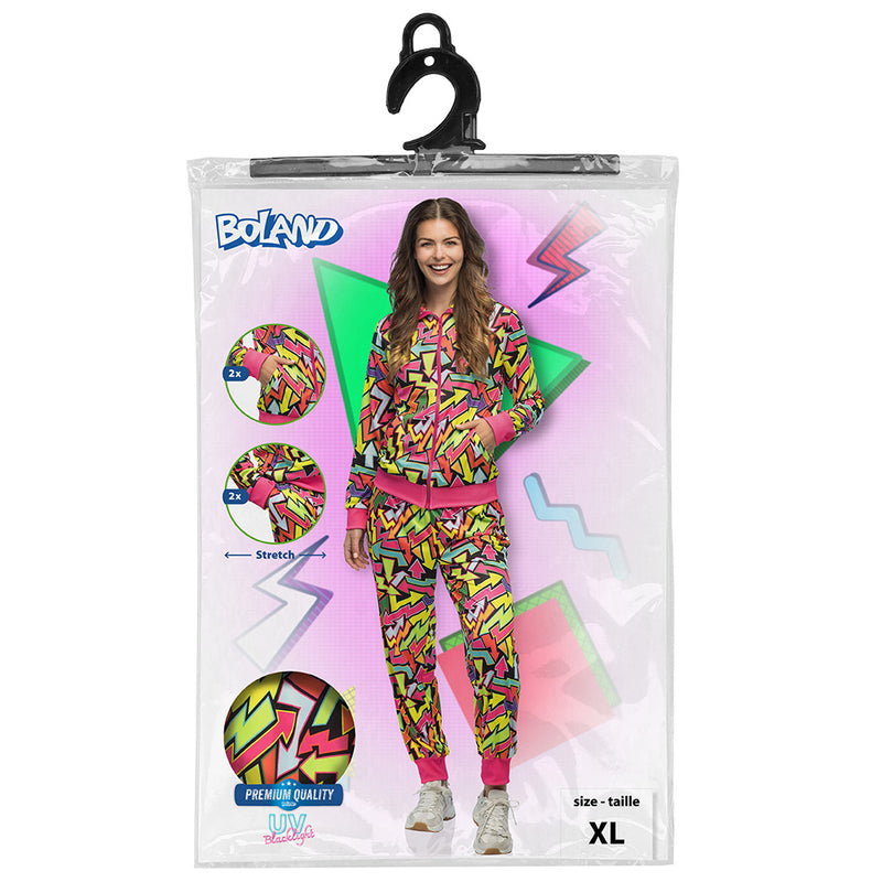 Trainingsanzug "Street Art" für Damen | Mehrfarbig UV